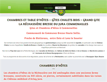Tablet Screenshot of gite-rechassiere.fr